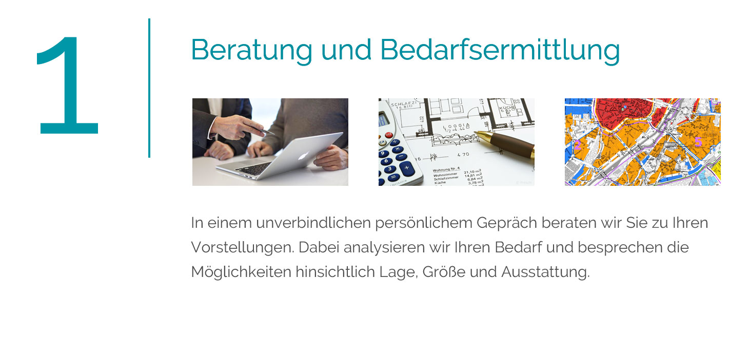 1. Beratung und Bedarfsermittlung