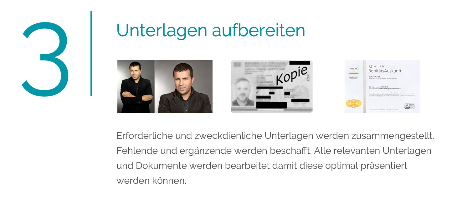 3. Unterlagen
